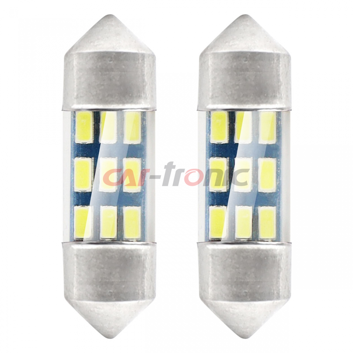 Żarówki LED STANDARD 3014 9SMD Festoon C5W C10W C3W 31mm White 12V AMIO-01089