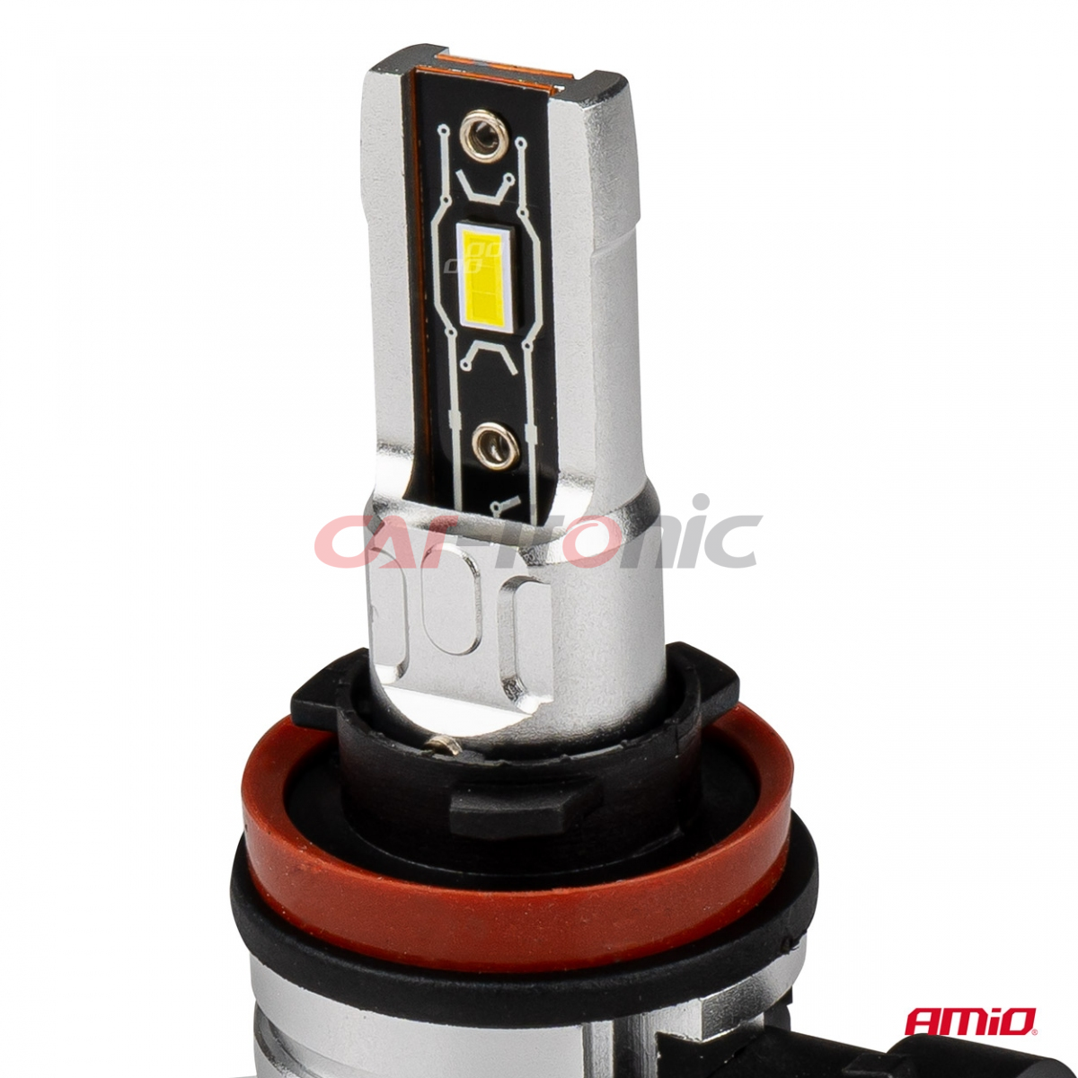 Żarówki samochodowe LED seria H-mini H8 H9 H11 H16 6500K Canbus AMiO-03333