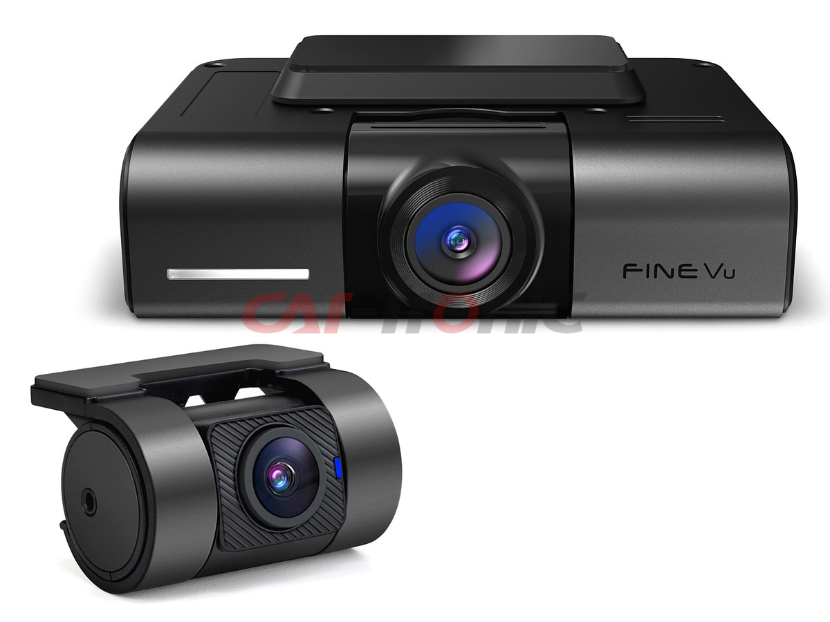 Wideorejestrator FineVu GX1000, QHD+QHD, Sony Starvis, HDR, WiFi, GPS, Fotoradary, karta 128 GB