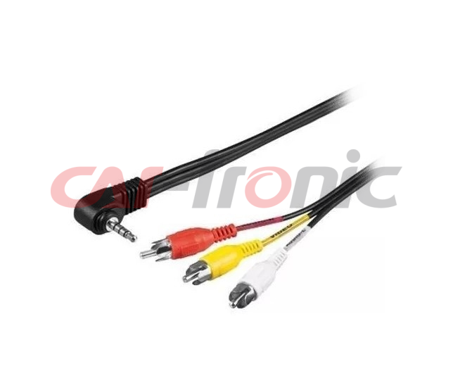 Kabel AV Jack 3,5mm (4P) - 3xRCA 1,5m DIGITAL