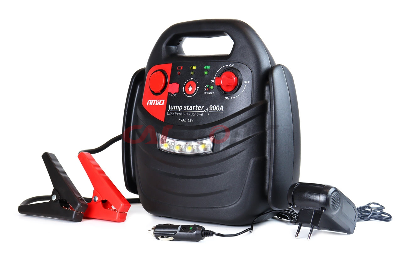 Urządzenie rozruchowe jump starter booster 4w1 12V AMIO-02523