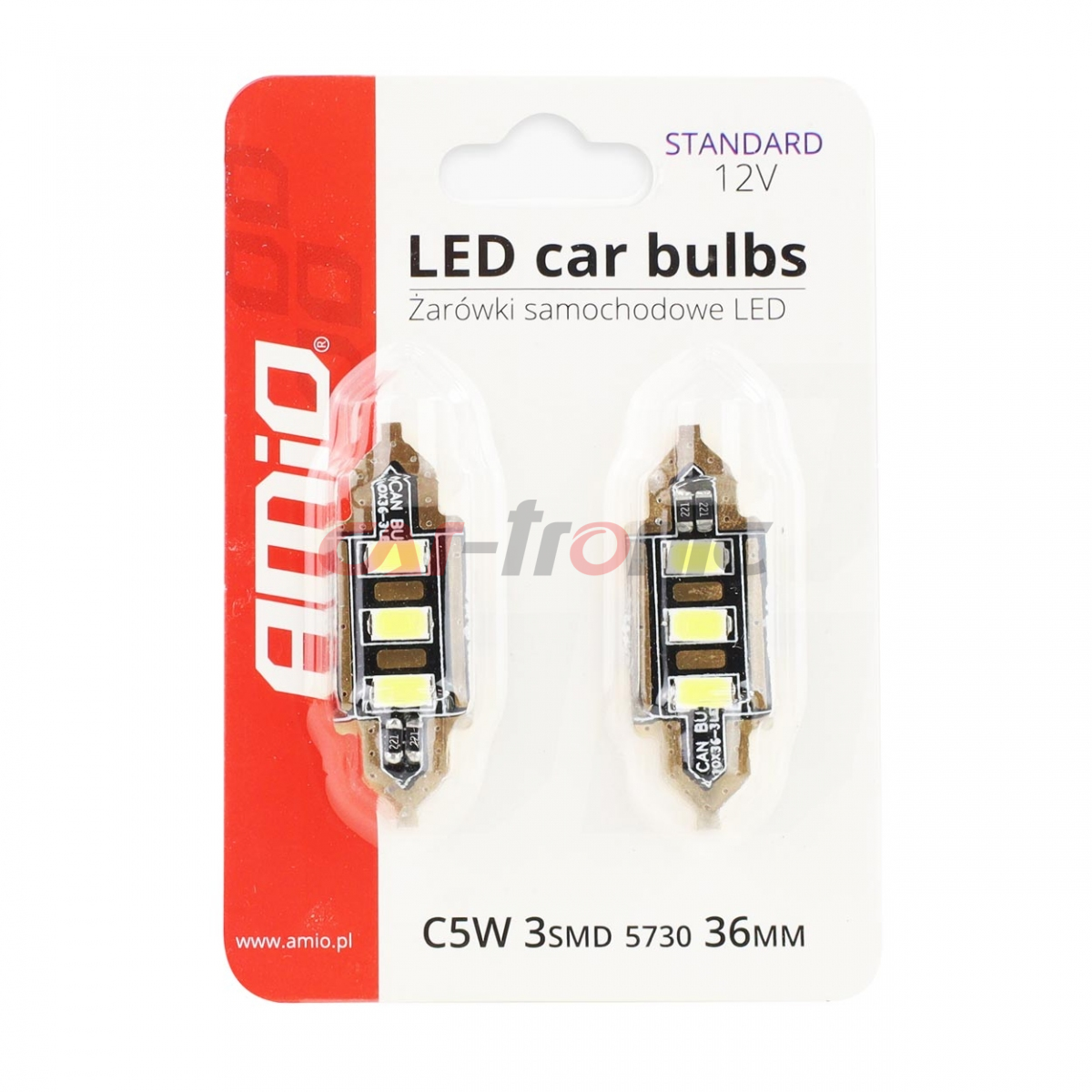 Żarówki LED STANDARD Festoon C5W 3xSMD 5730 12V 36mm