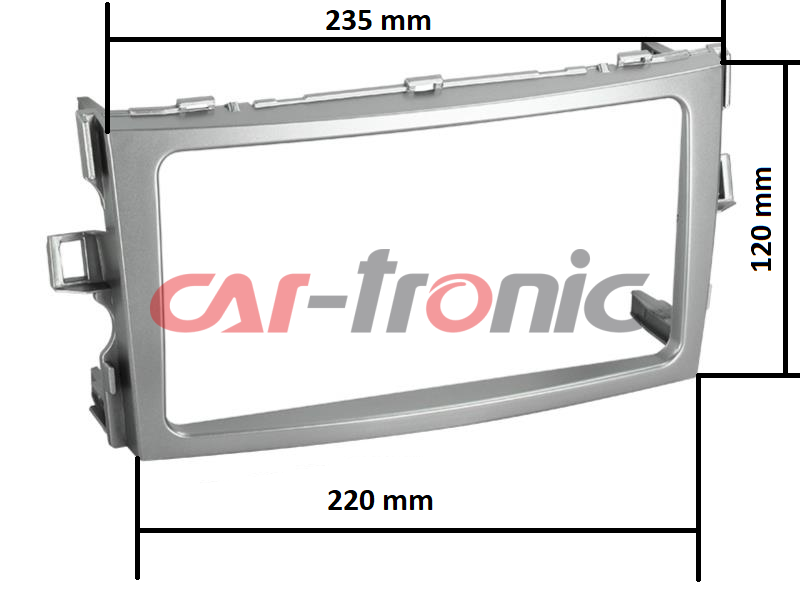 Ramka radiowa 2 DIN Toyota Verso 2009 - 2011