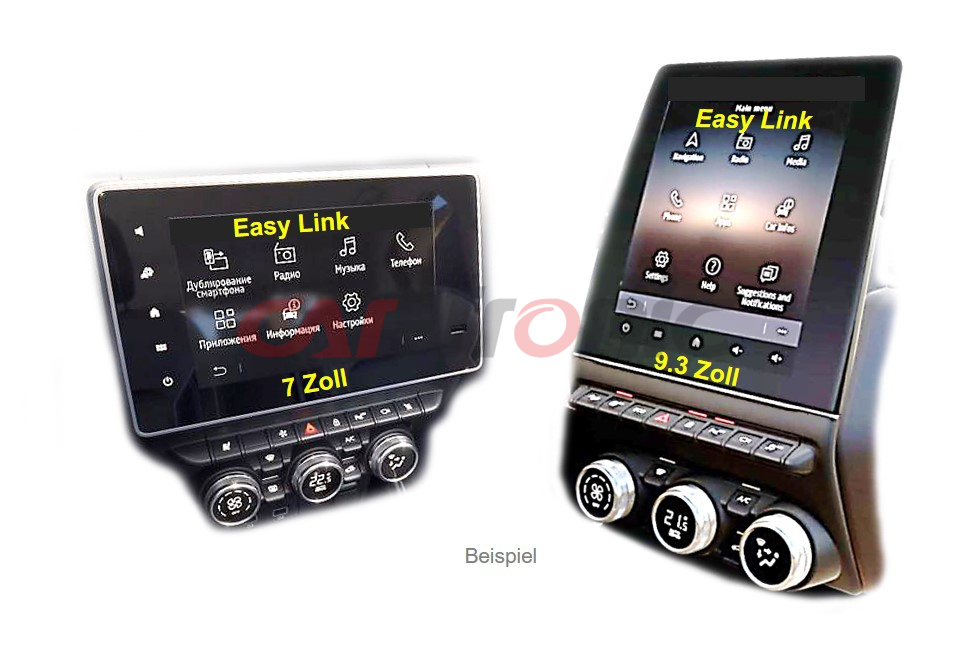 Adapter do kamery cofania Renault EasyLink 2020 -> Nawigacja Easy Link z 7 lub 9,3-calowym monitorem