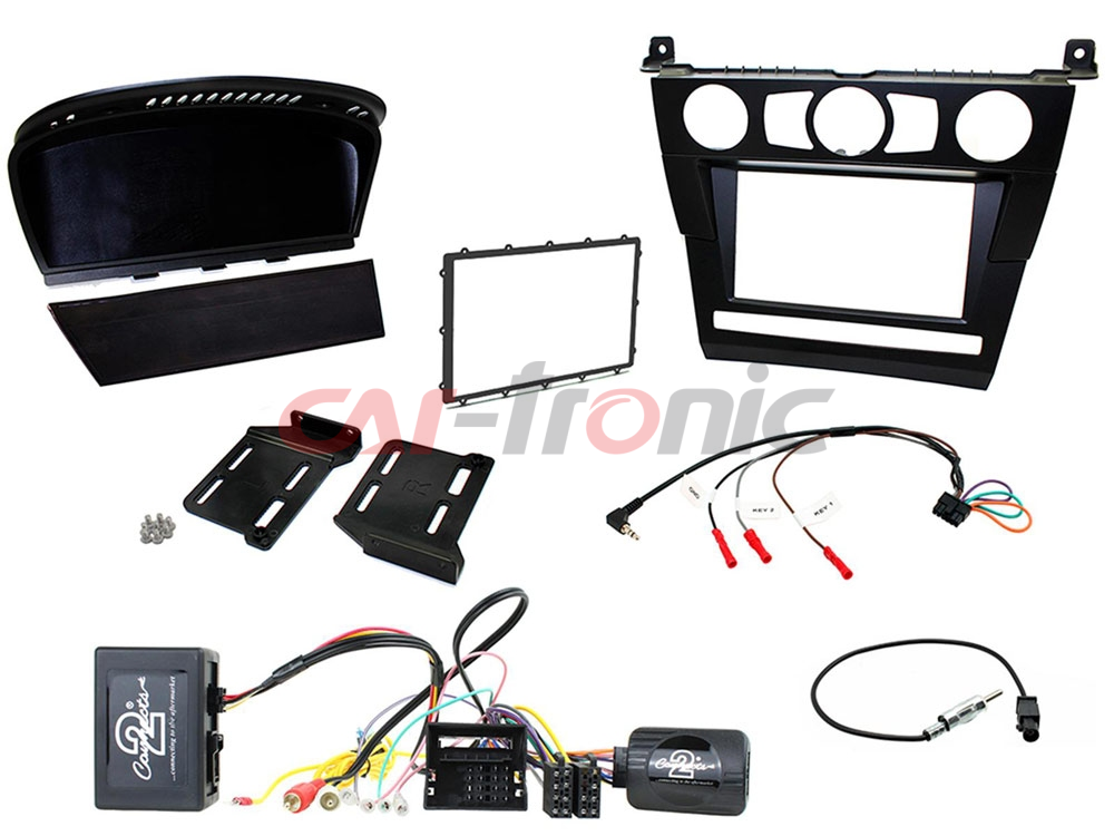 Zestaw montażowy BMW serii 5 (E60) 2003 - 2007 dla pojazdów z fabrycznym wzmacniaczem, CTKBM25