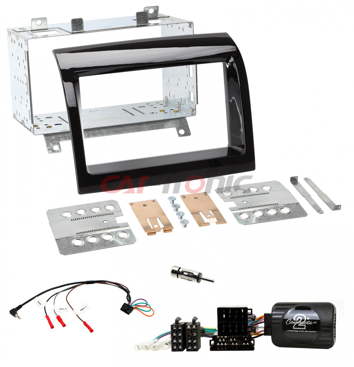 Zestaw montażowy 2 DIN Citroen Jumper, Fiat Ducato, Peugeot Boxer 2011 - 2014