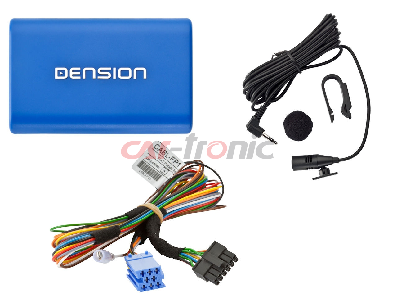 Cyfrowa zmieniarka Dension Bluetooth,USB,iPod,iPhone,AUX - Fiat,Alfa Romeo,Lancia