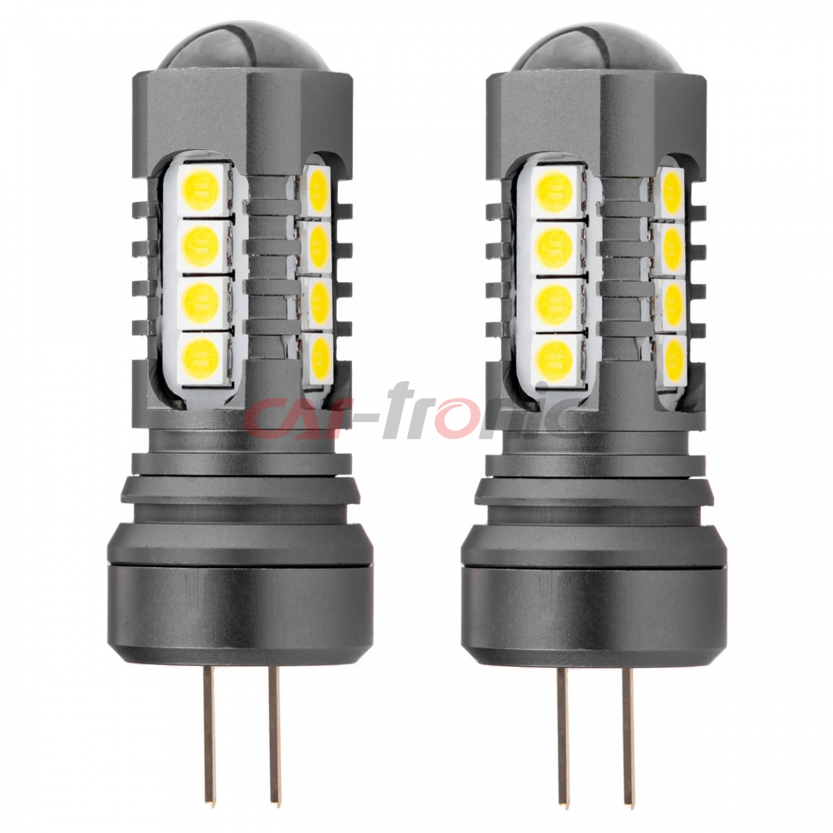 Żarówki LED CANBUS 3030 18SMD HP24W White 12V 24V AMIO-02803