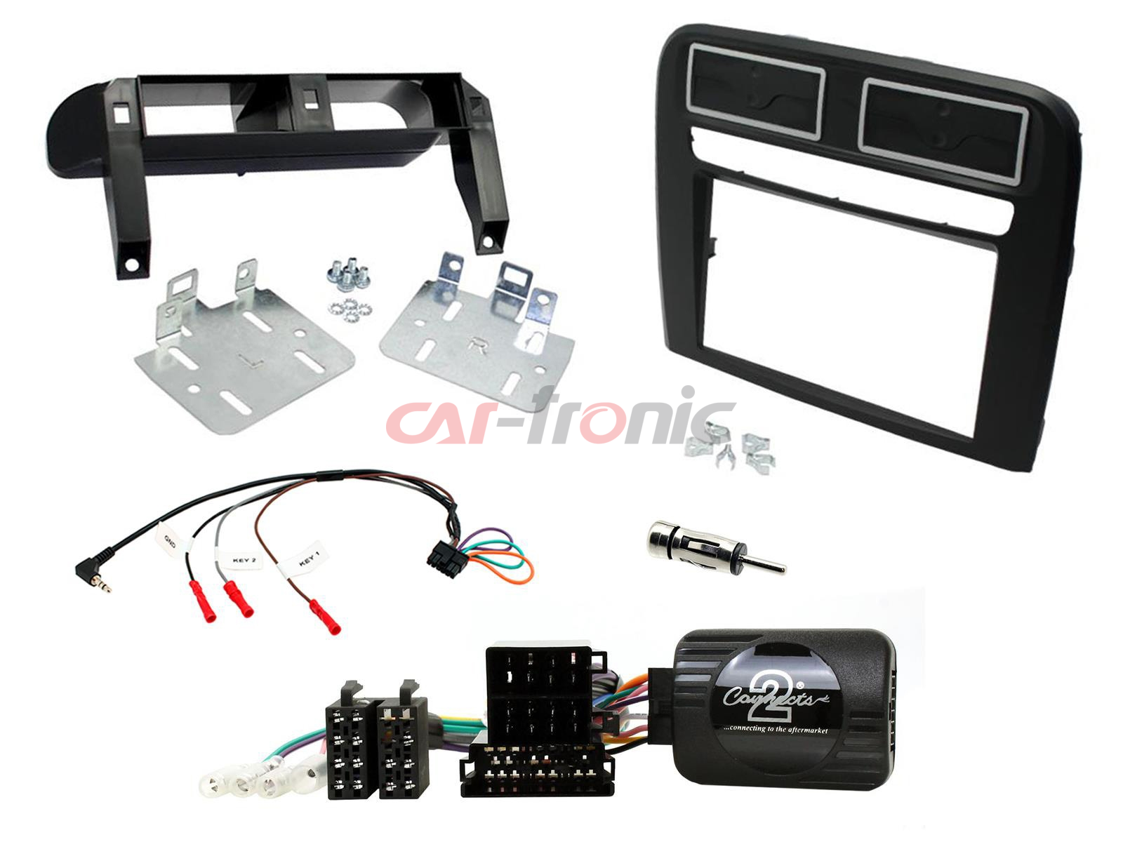 Zestaw montażowy 2DIN do Fiat Grande Punto 2005-2009