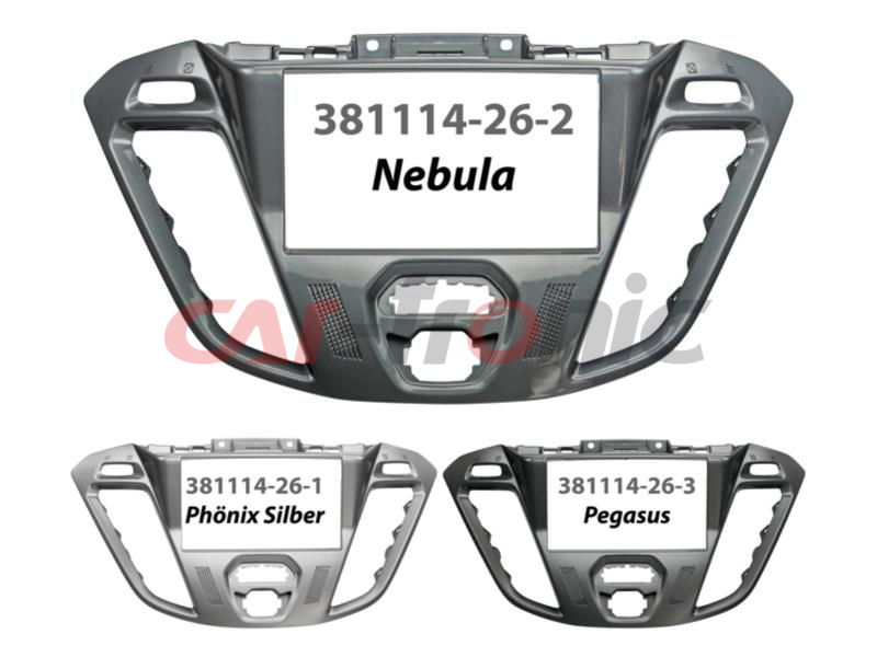 Ramka radiowa 2 DIN Ford Transit Custom (FCC) 11/2012->, Tourneo (FAC) 11/2012-> Nebula