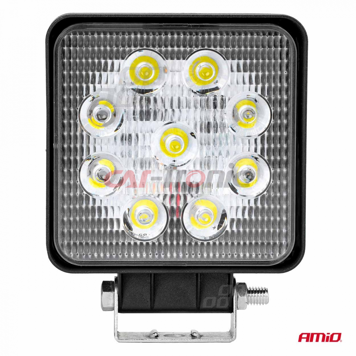 Lampa robocza halogen LED szperacz AWL07 9 LED 12V 24V AMIO-02421