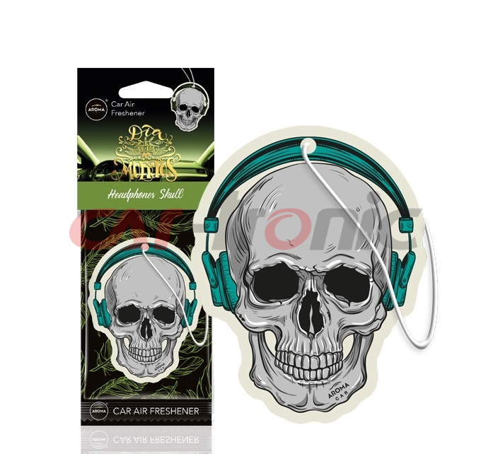 Odświeżacz powietrza MUERTOS Headphones Skull