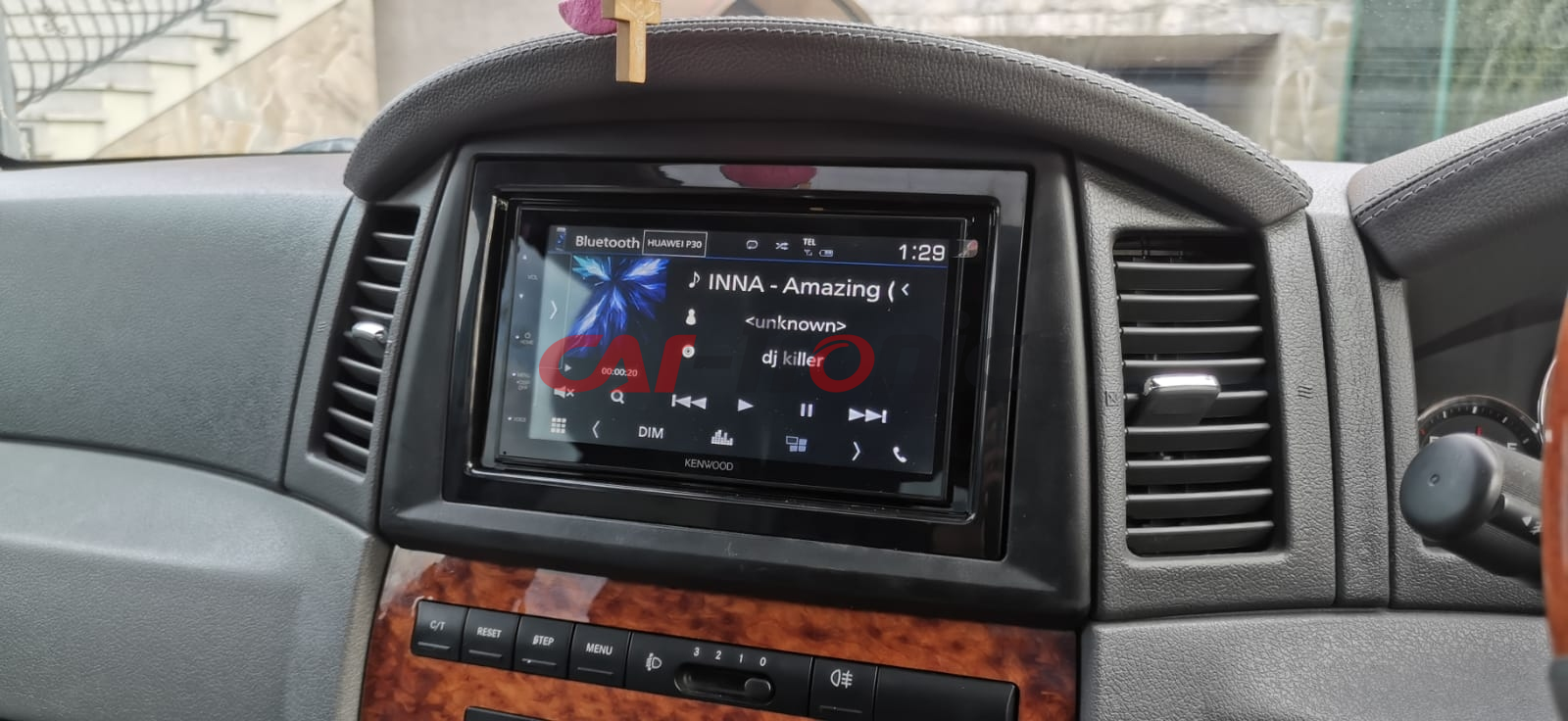 Stacja multimedialna Kenwood DMX5020DABS. Android Auto, CarPlay.