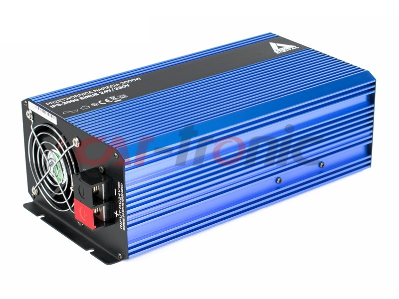 Przetwornica napięcia 24 VDC / 230 VAC SINUS IPS-2000S 2000W