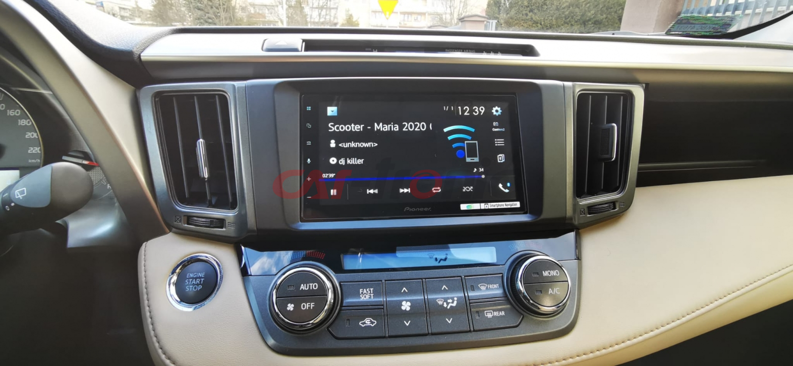 Ramka radiowa 2-DIN RB Toyota RAV4 2013 - 2018