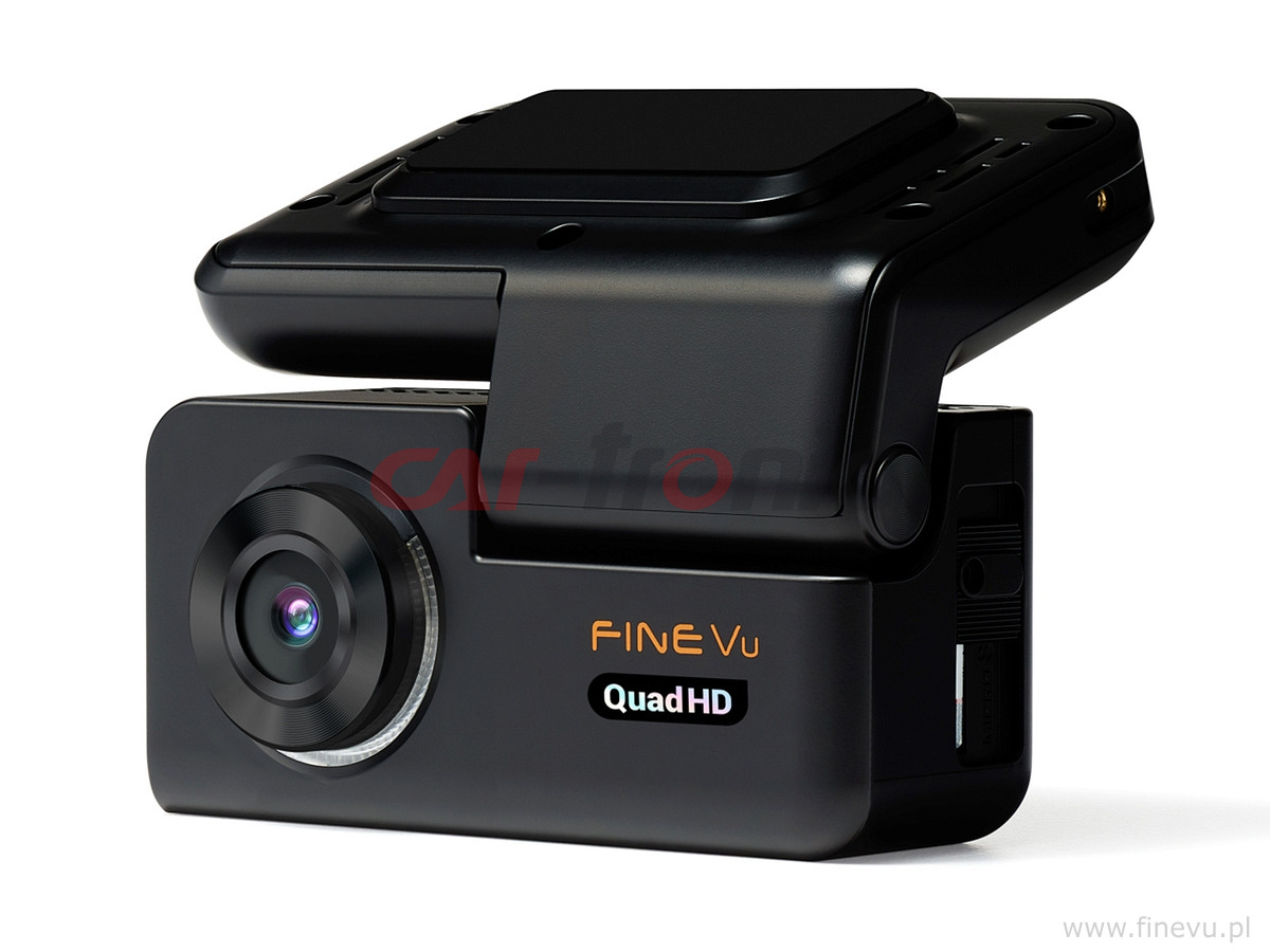 Wideorejestrator FineVu GX300 QHD+FHD WiFi GPS Fotoradary, karta 128 GB