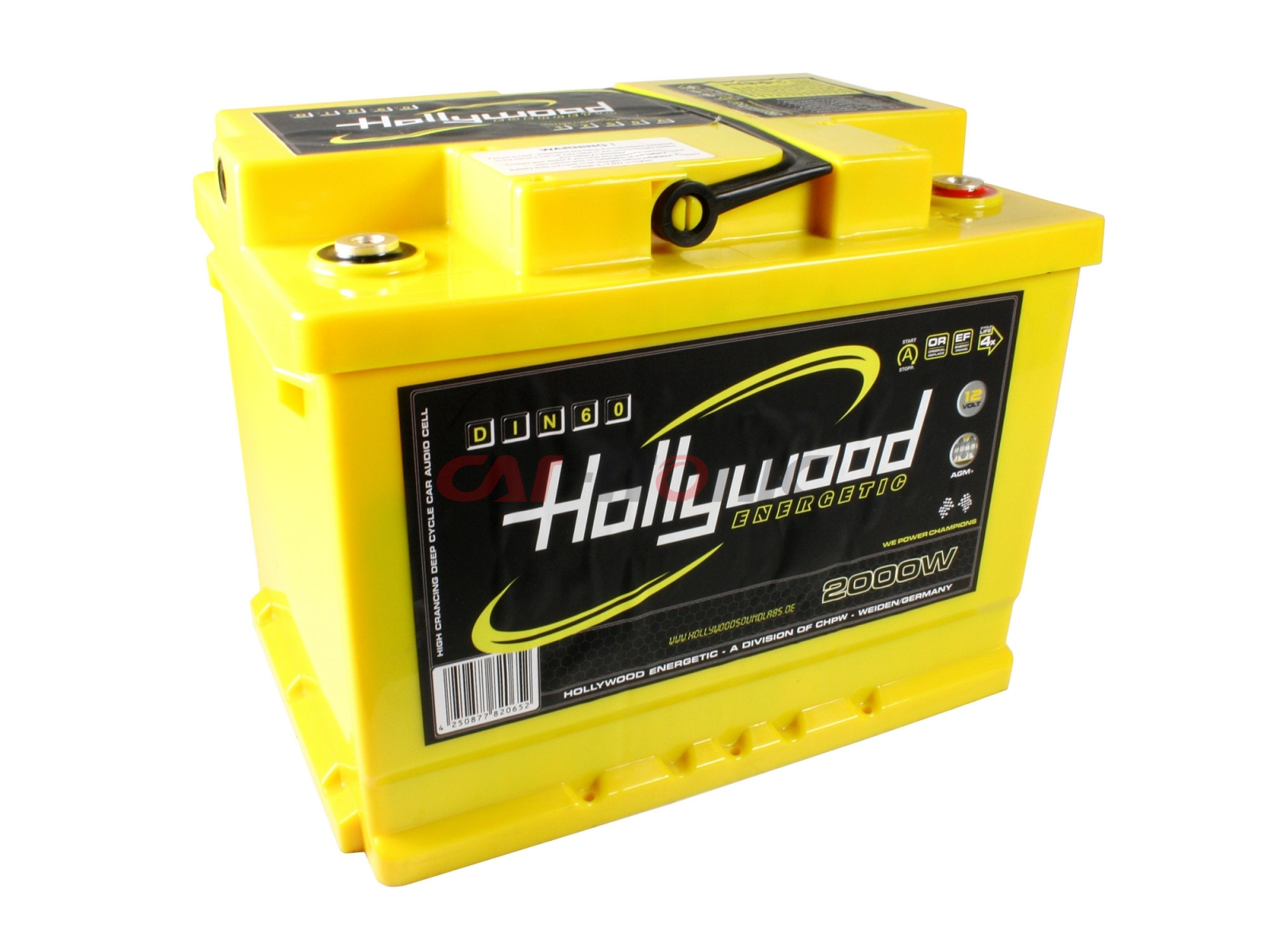 Akumulator Hollywood 12V, 2000W, 60Ah