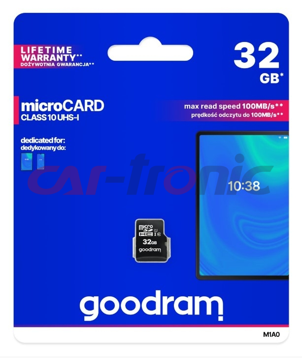 Karta pamięci microSD 32GB UHS-I Goodram