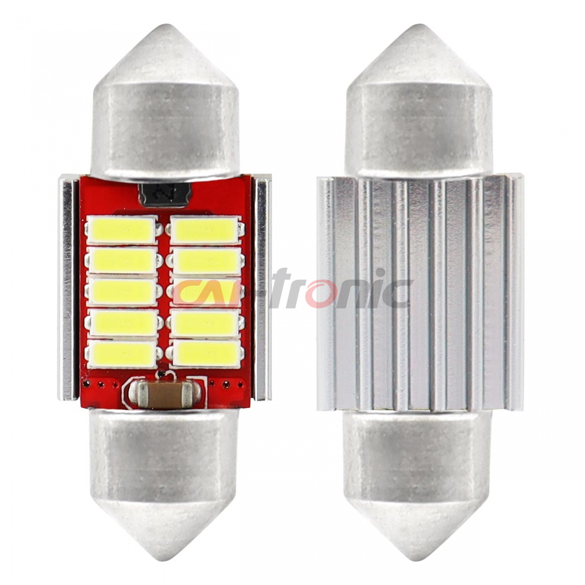 LED CANBUS 4014 10SMD Festoon C5W C10W C3W 31mm White 12V 24V AMIO-02188