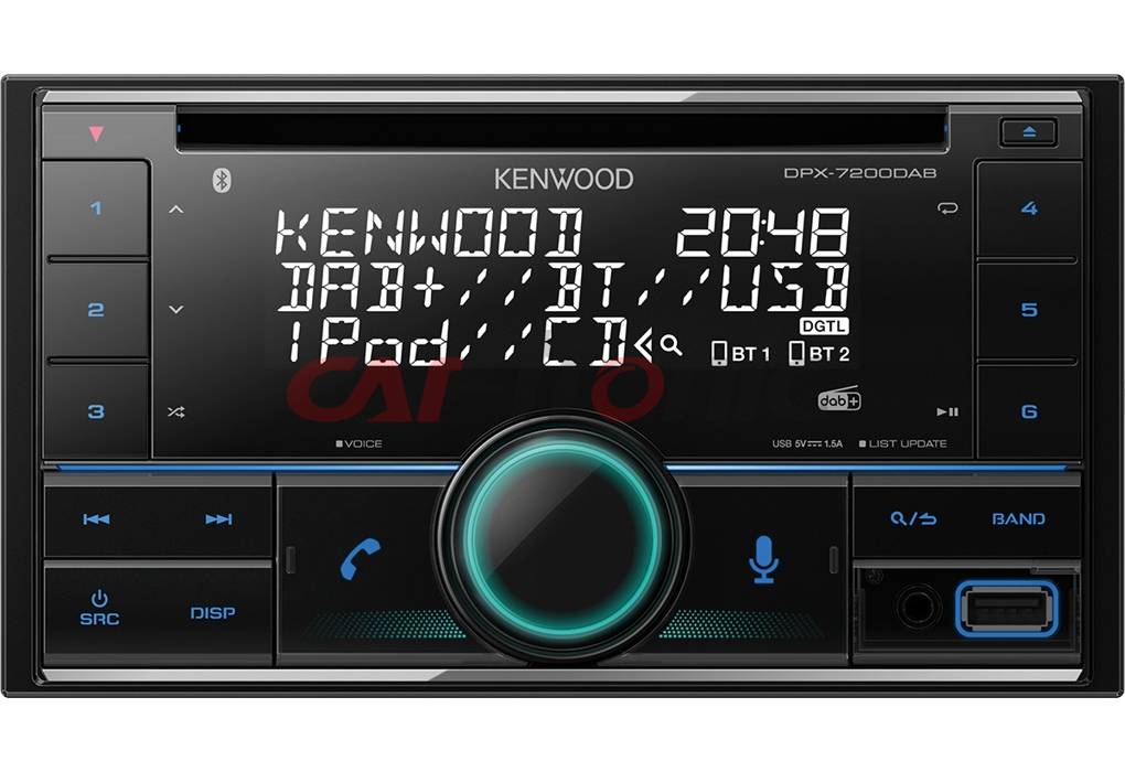 Radio samochodowe 2 DIN Kenwood DPX-7200DAB