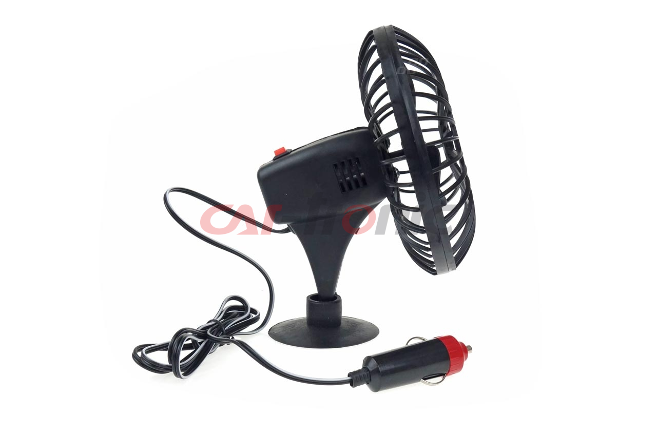 Wentylator wiatrak samochodowy z przyssawką miniFAN 12V AMIO-02235