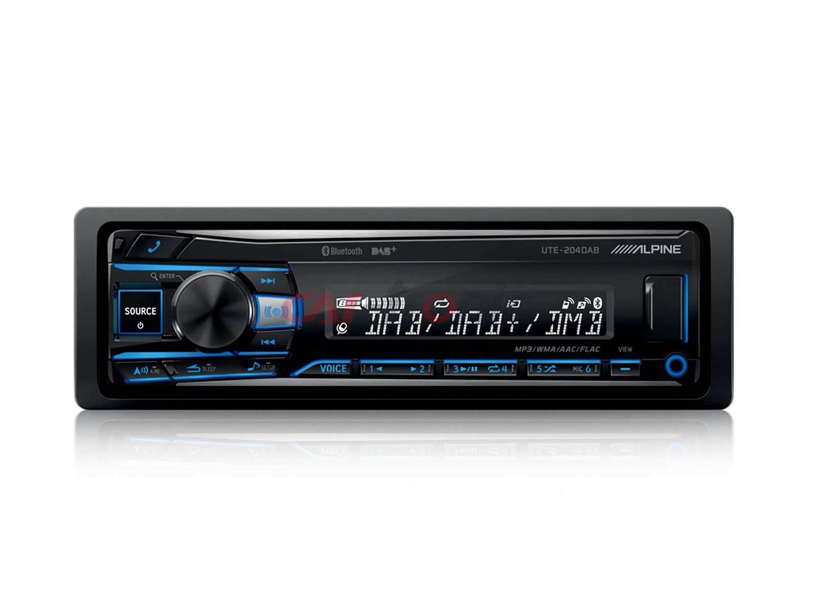 Radio samochodowe Alpine UTE-204DAB