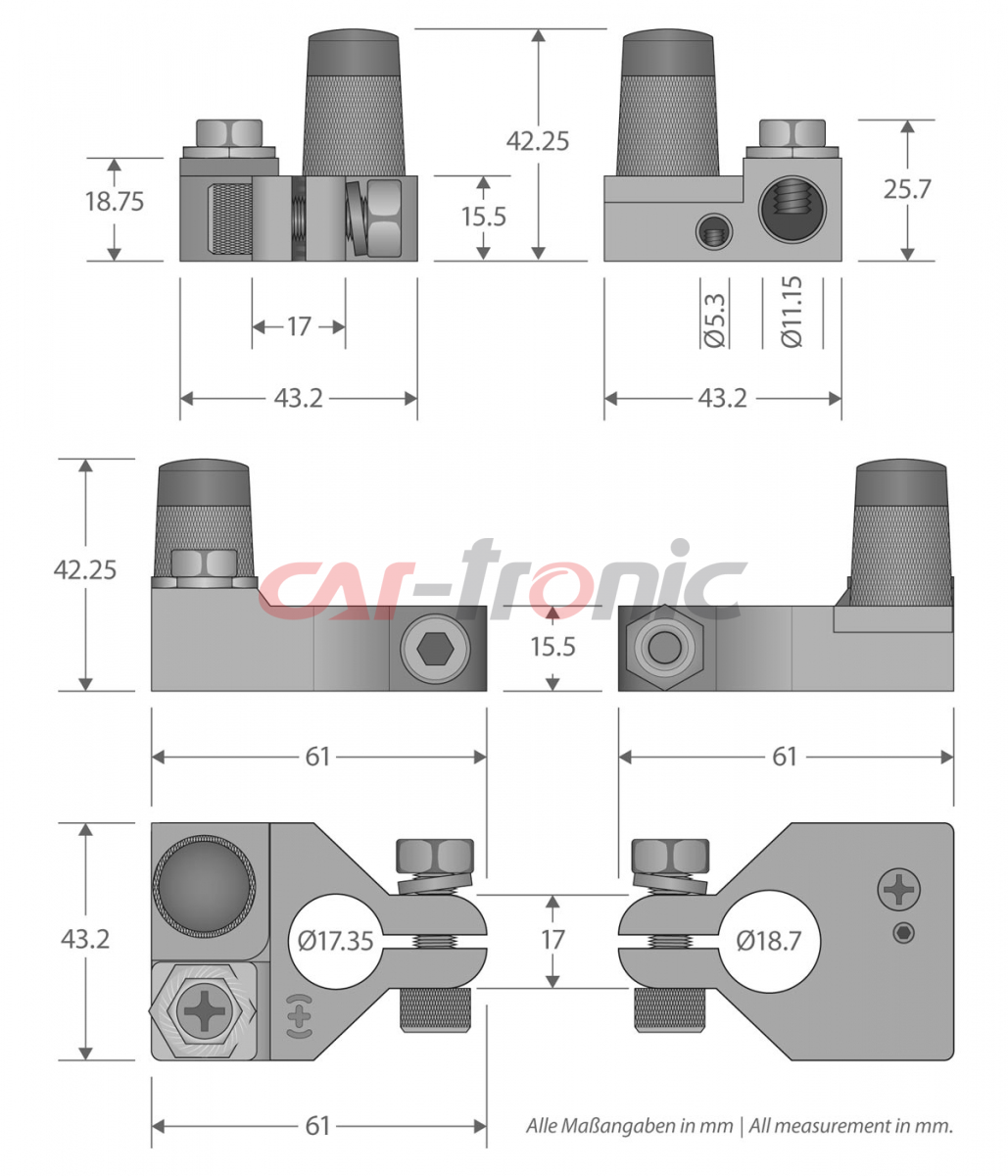 Klema plus SINUSLIVE BKS + 10mm² i 35mm²