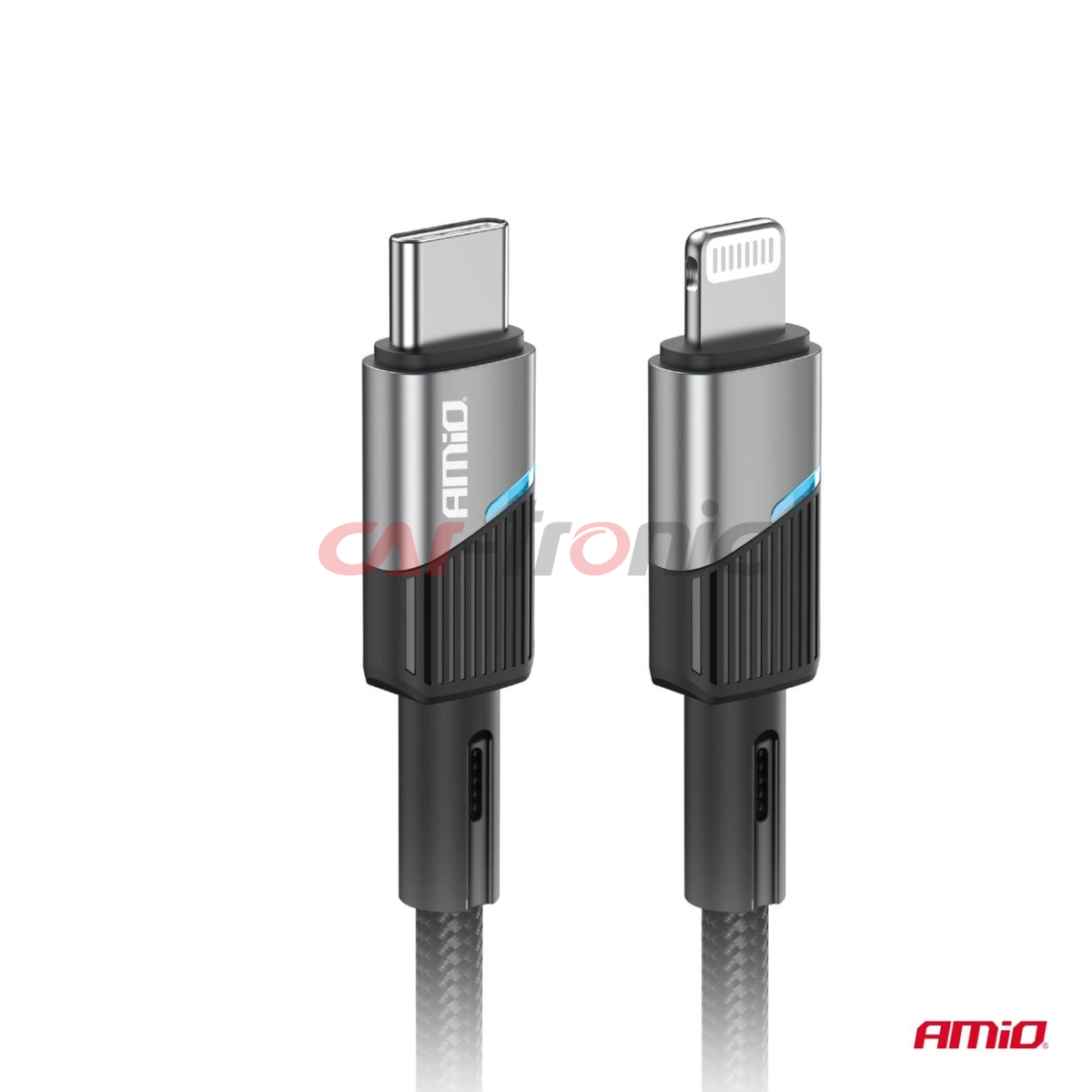 Kabel do ładowania USB-C - IPHONE LIGHTNING 20W 100cm AMIO-03928