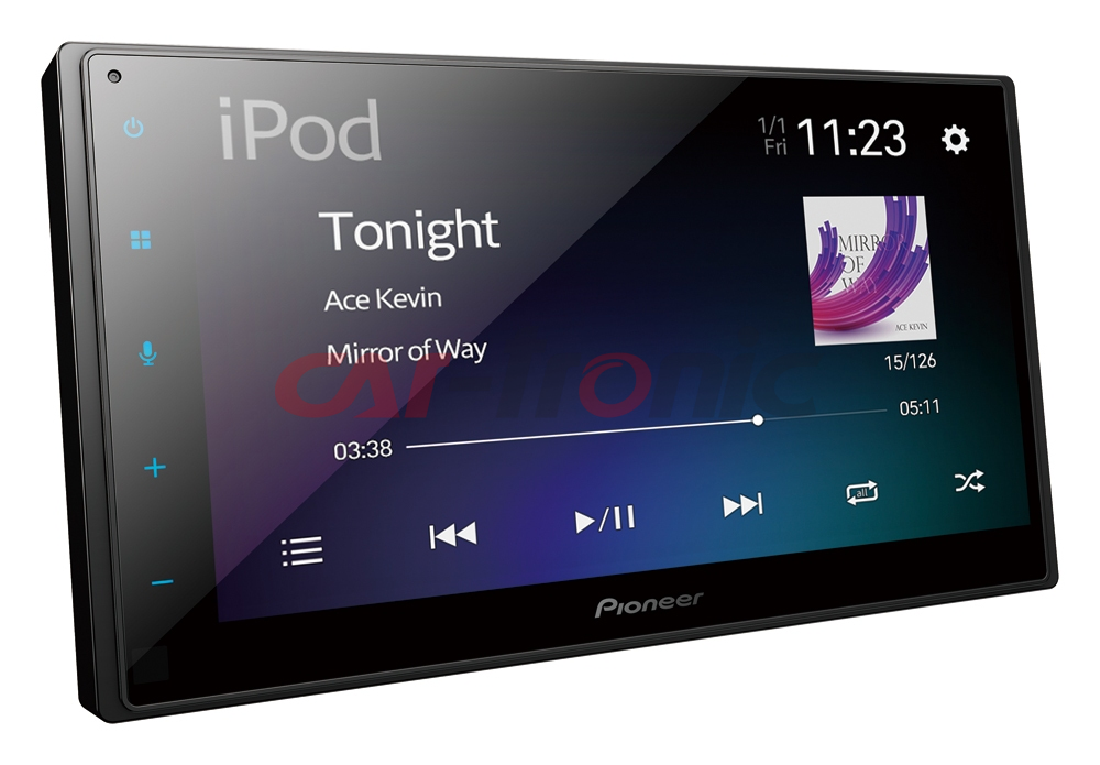 Stacja multimedialna 2 DIN Pioneer SPH-DA160DAB 6,8 cala. Apple CarPlay i Android Auto