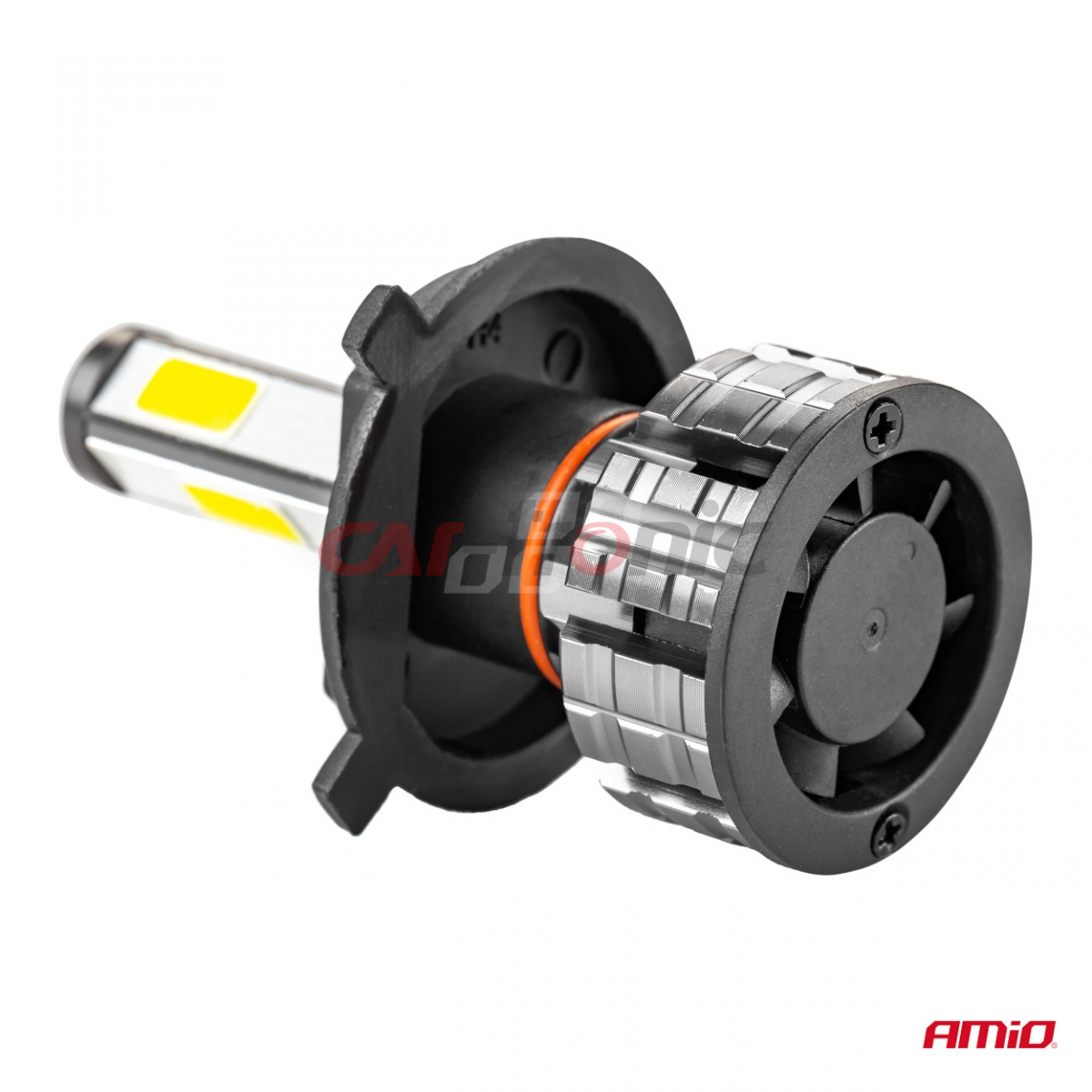 Żarówki samochodowe LED seria COB H4 6500K AMIO-02843