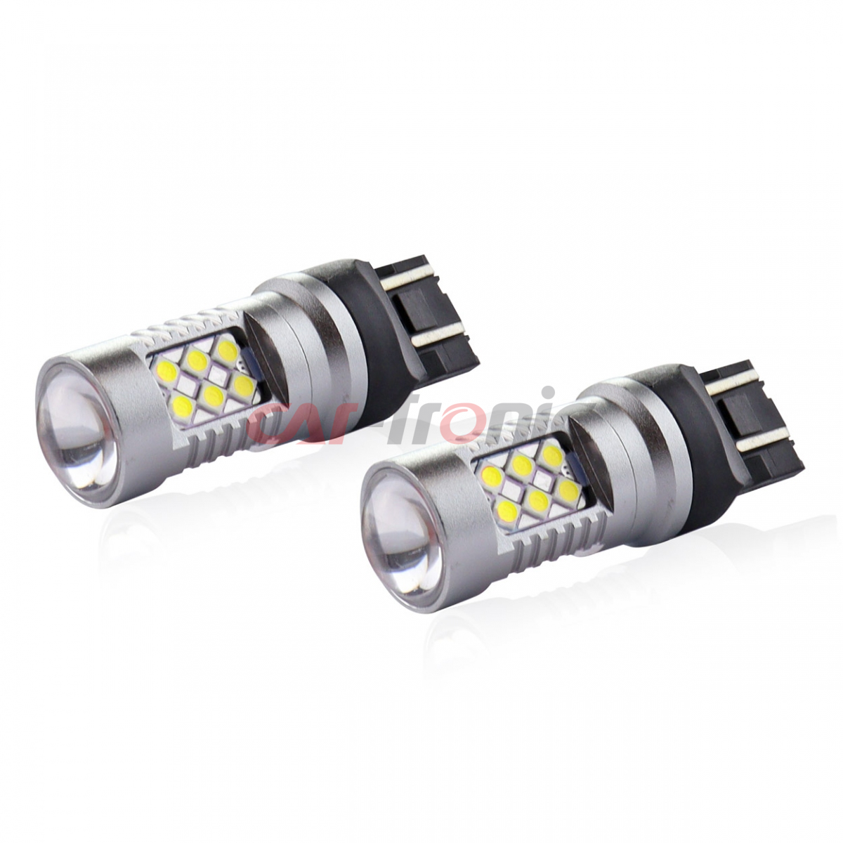 Żarówki LED CANBUS 3030 24SMD T20 7443 W21/5W White 12V 24V AMIO-02126