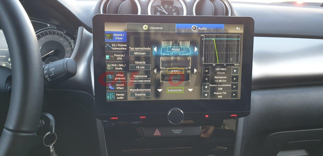 Stacja multimedialna 2DIN Kenwood DMX9720XDS, DAB +. Android Auto, CarPlay.