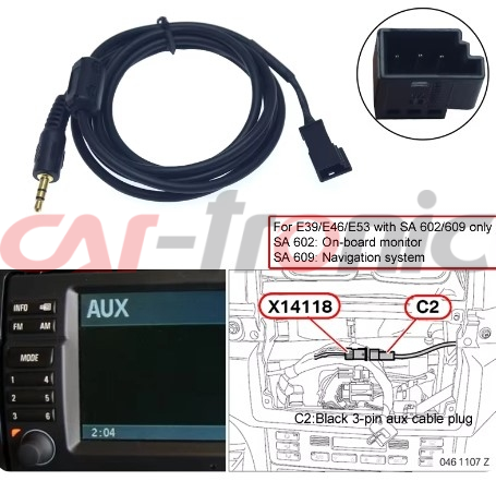 BMW AUX IN 3PIN -150cm