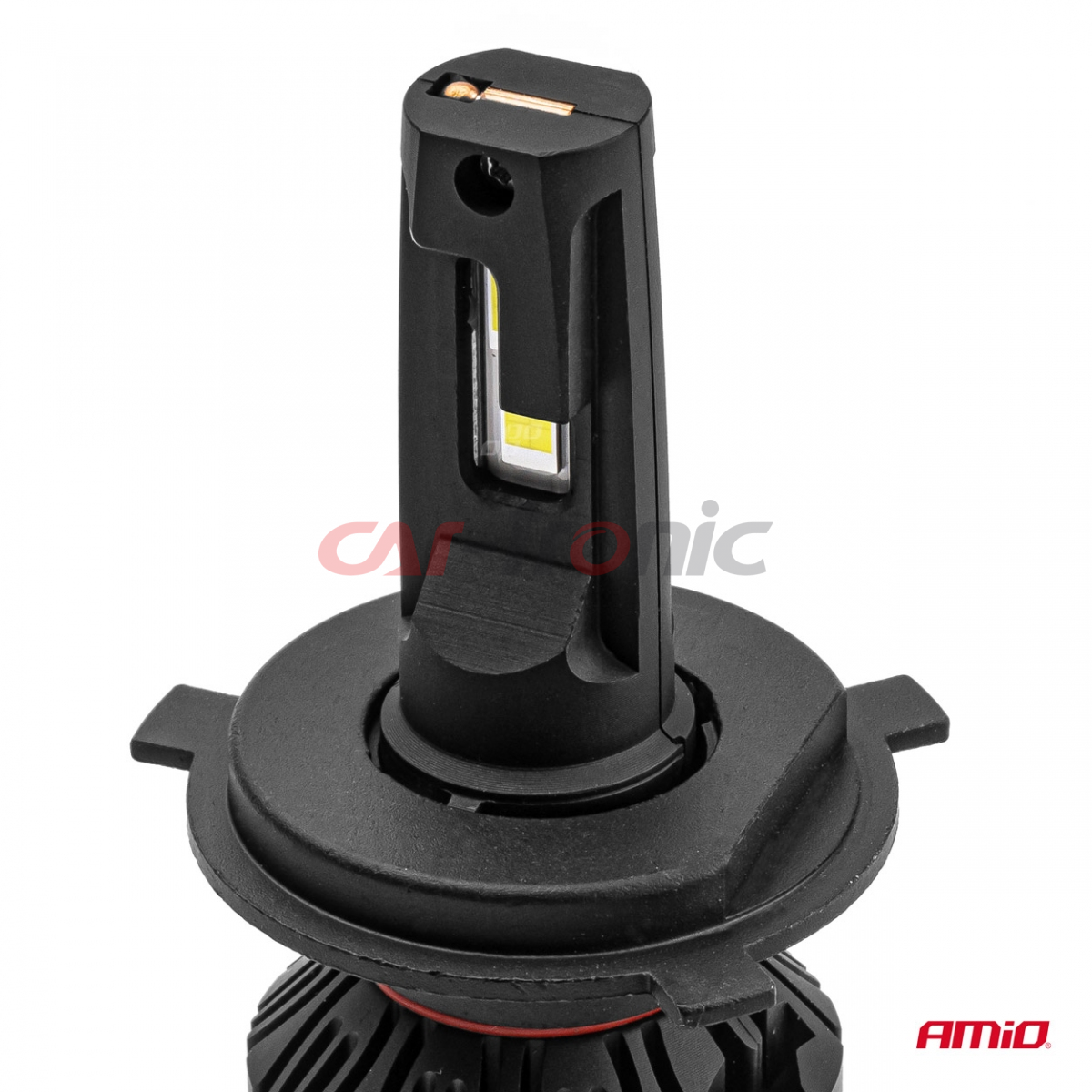 Żarówki samochodowe LED seria X3 H4/H19 6500K Canbus AMIO-02979