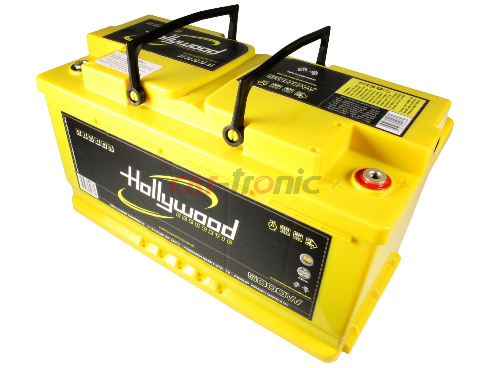 Akumulator Hollywood DIN-100 12V, 5000W, 100Ah