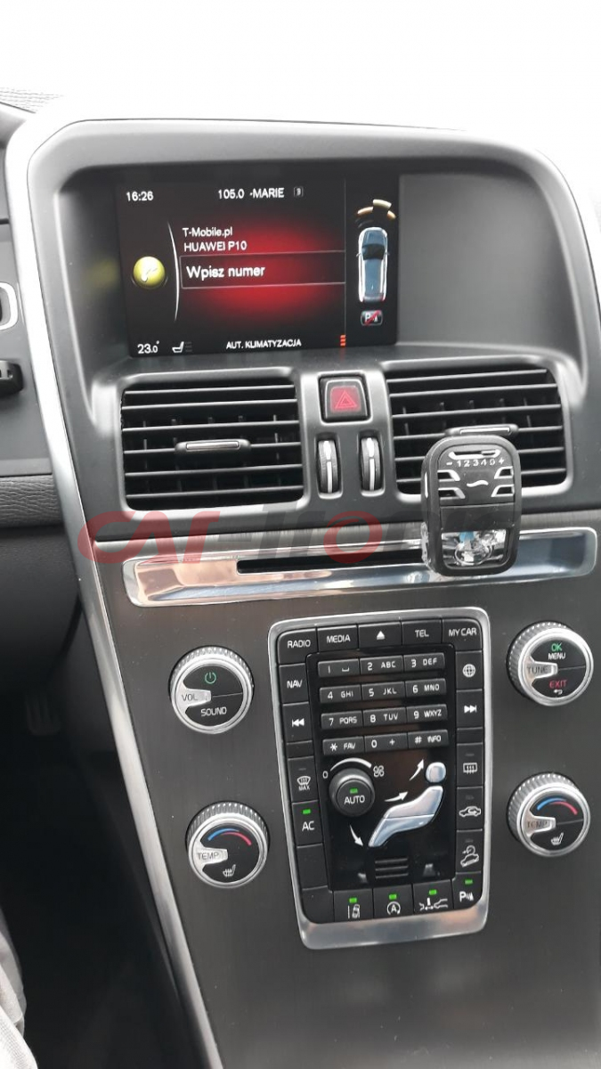 Interfejs wideo, kamera cofania Volvo 2014 -> Sensus Connect monitor 7 cali. RL2-SC14