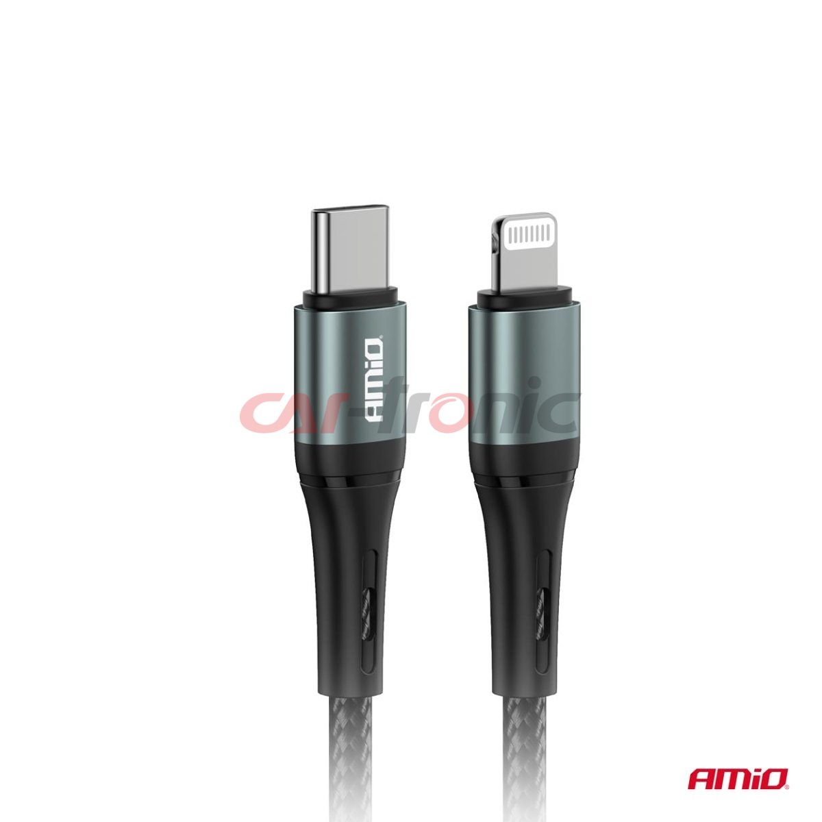 Kabel do ładowania USB-C - IPHONE LIGHTNING 20W 100cm AMIO-03916