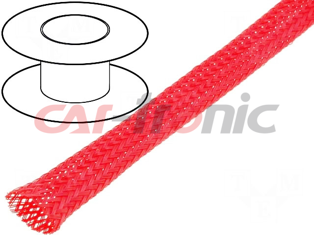 Oplot poliestrowy 12mm (11-17mm) czerwony