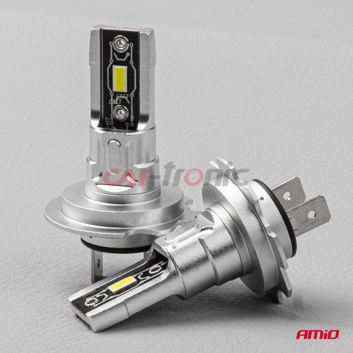 Żarówki samochodowe LED seria H-mini H7 H18 6500K Canbus AMIO-03332