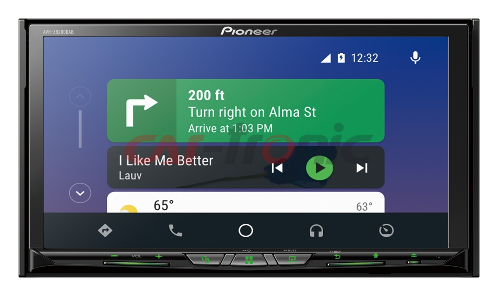 Stacja multimedialna Pioneer AVH-Z9200DAB. Apple CarPlay i Android Auto