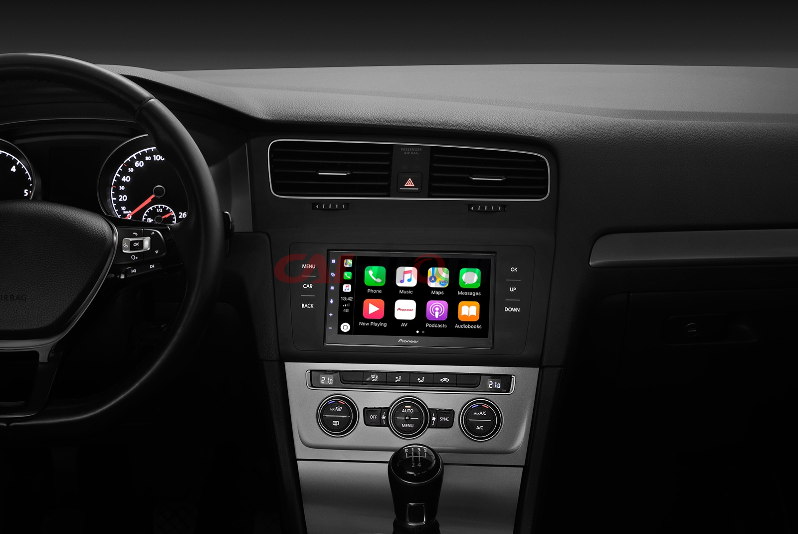 Stacja multimedialna Pioneer SPH-DA250DAB. Apple CarPlay i Android Auto