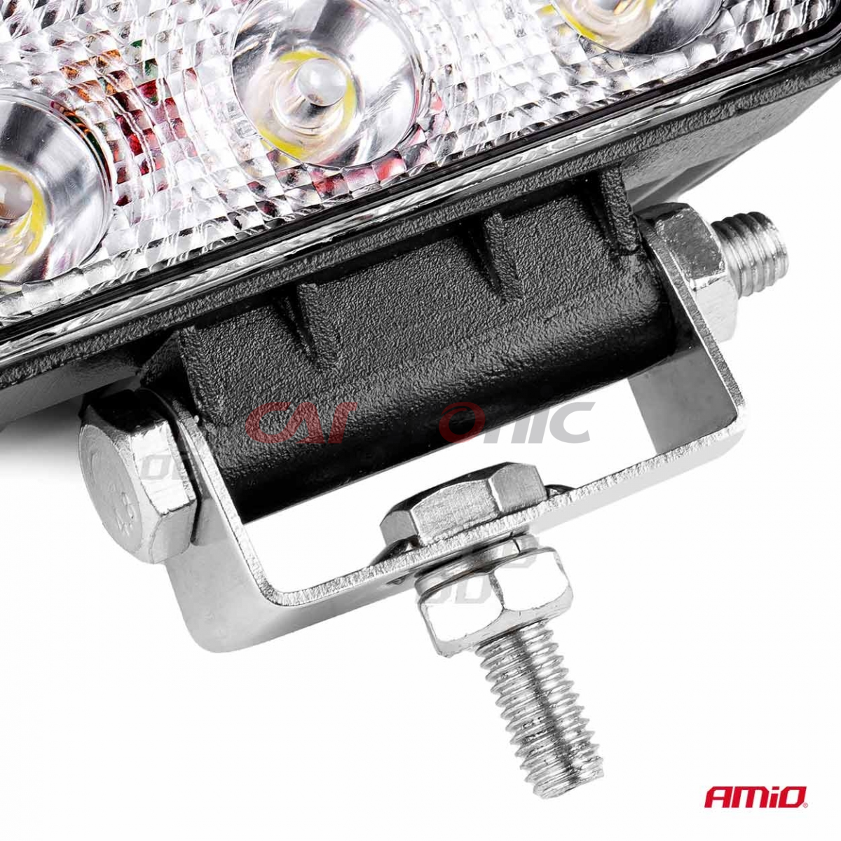 Lampa robocza halogen LED szperacz AWL02 6 LED 12V 24V AMIO-01613