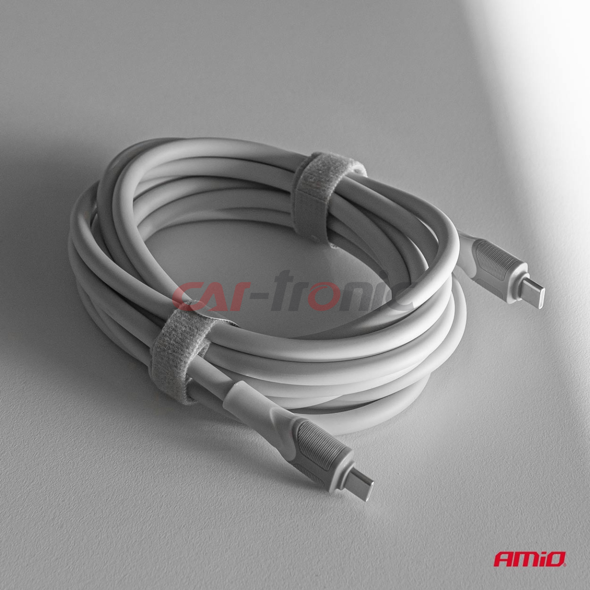 Kabel do łądowania USB-C USB-C 60W 300cm FullLINK model X111 transmisja danych AMIO-04293