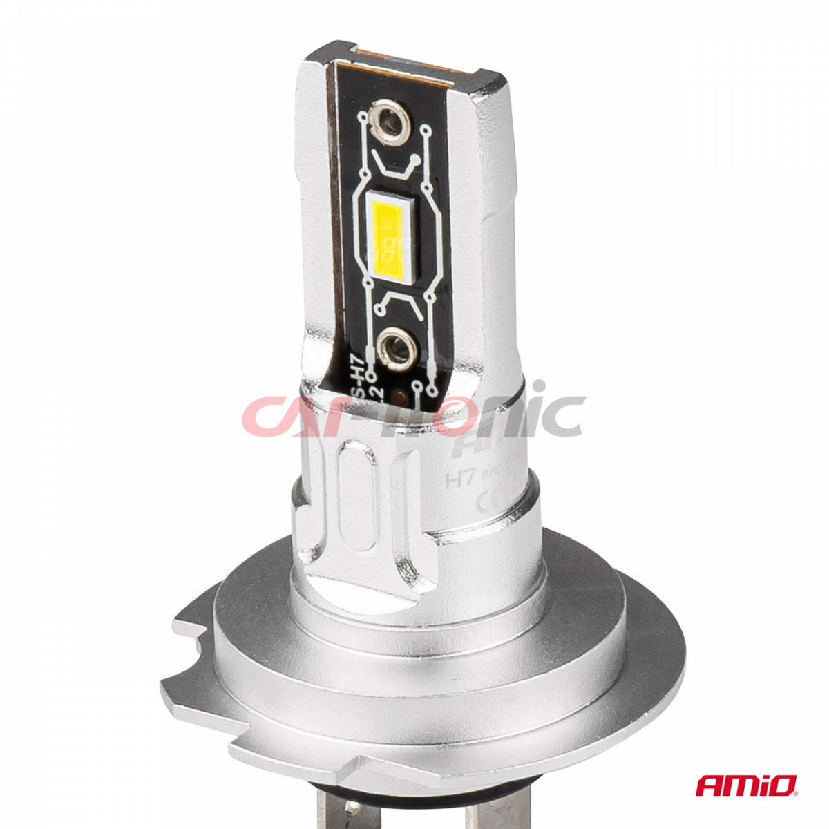 Żarówki samochodowe LED seria H-mini H7 H18 6500K Canbus AMIO-03332