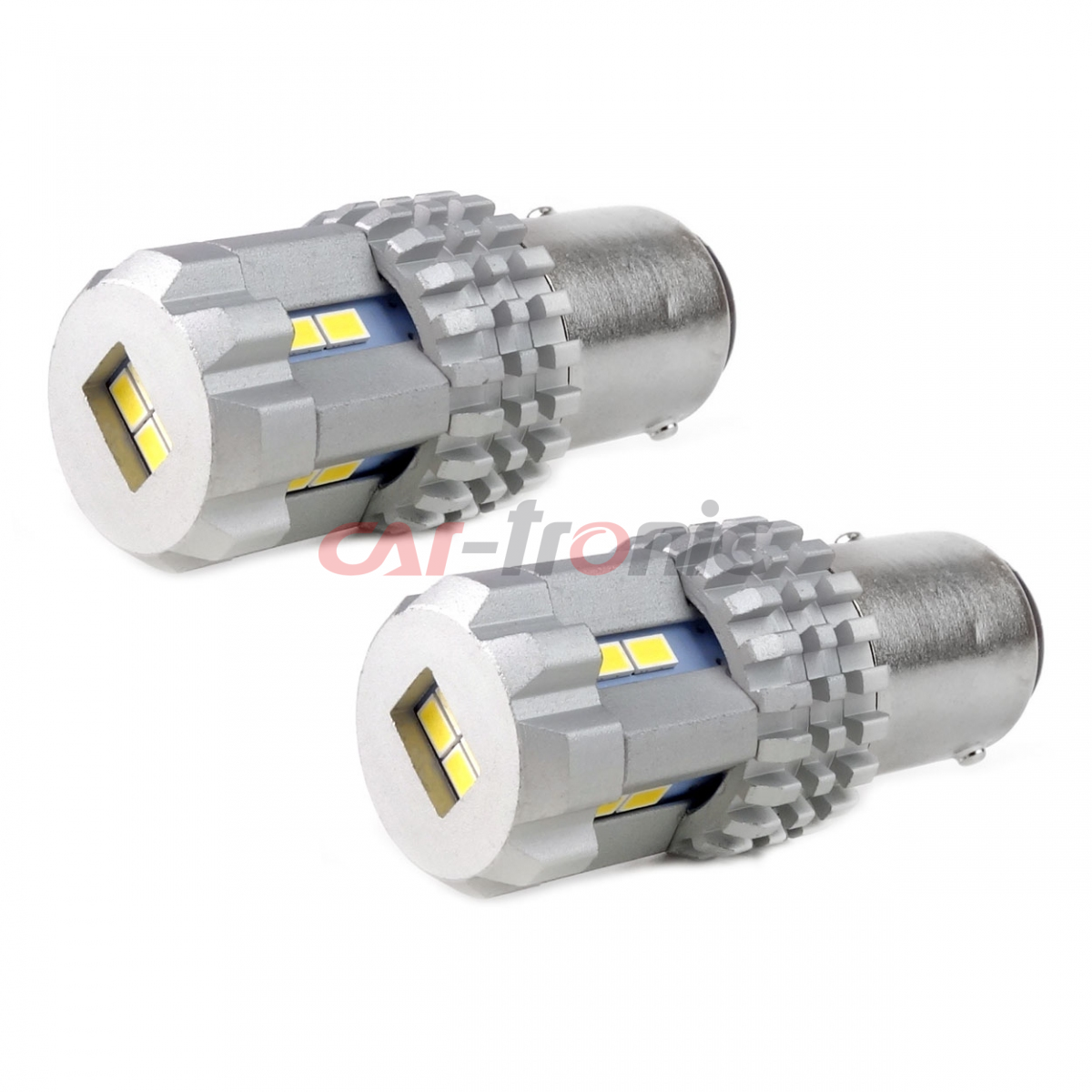 Żarówki LED CANBUS 3020 22SMD UltraBright 1157 BAY15D P21/5W White 12V 24V AMIO-02450