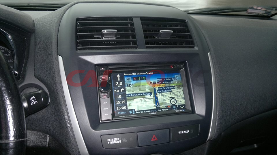 Ramka radiowa 2 DIN Mitsubishi ASX 2010 - 2014 (Europe)