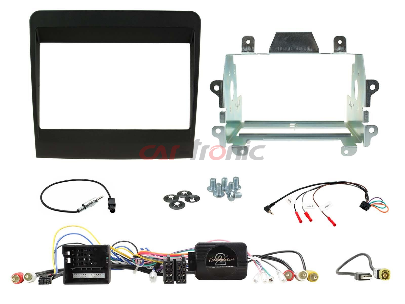 Zestaw instalacyjny 2 DIN Porsche 911, 12.2011 - 01.2017, CTKPO18