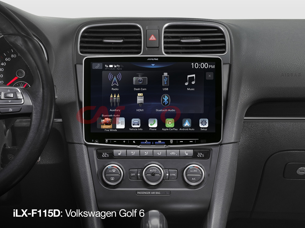 Stacja multimedialna 2 DIN Alpine iLX-F115D. Apple CarPlay i Android Auto