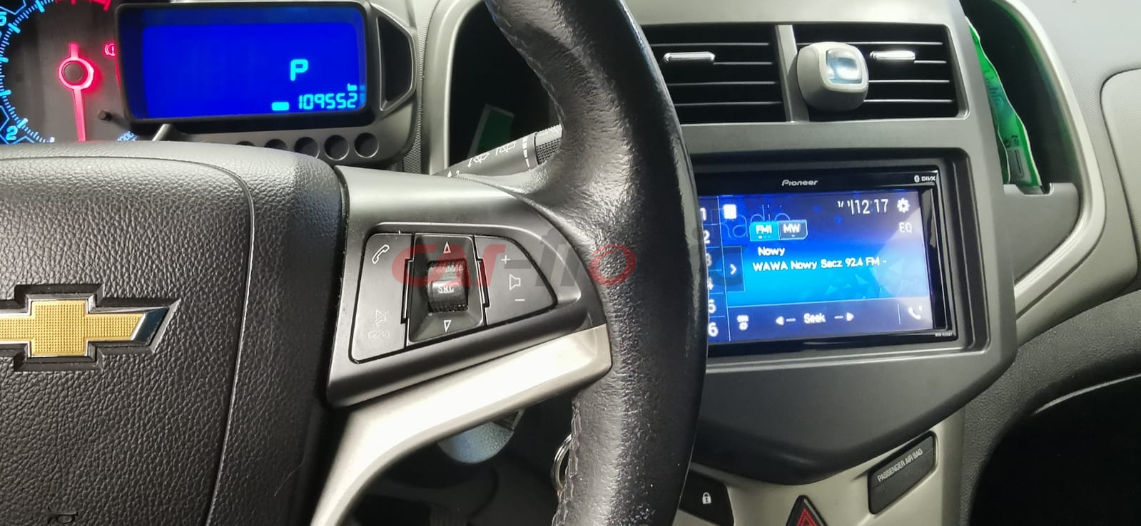 Ramka radiowa 2 DIN Chevrolet Aveo 2011 - 2013