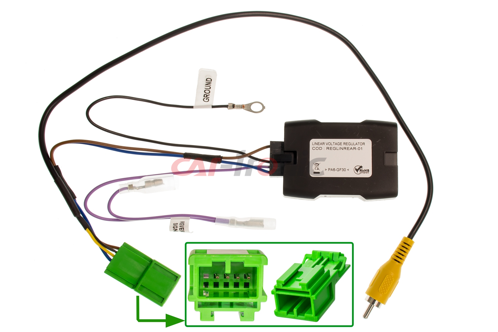 Adapter do uruchomienia fabrycznej kamery cofania Suzuki Vitara 2015 ->